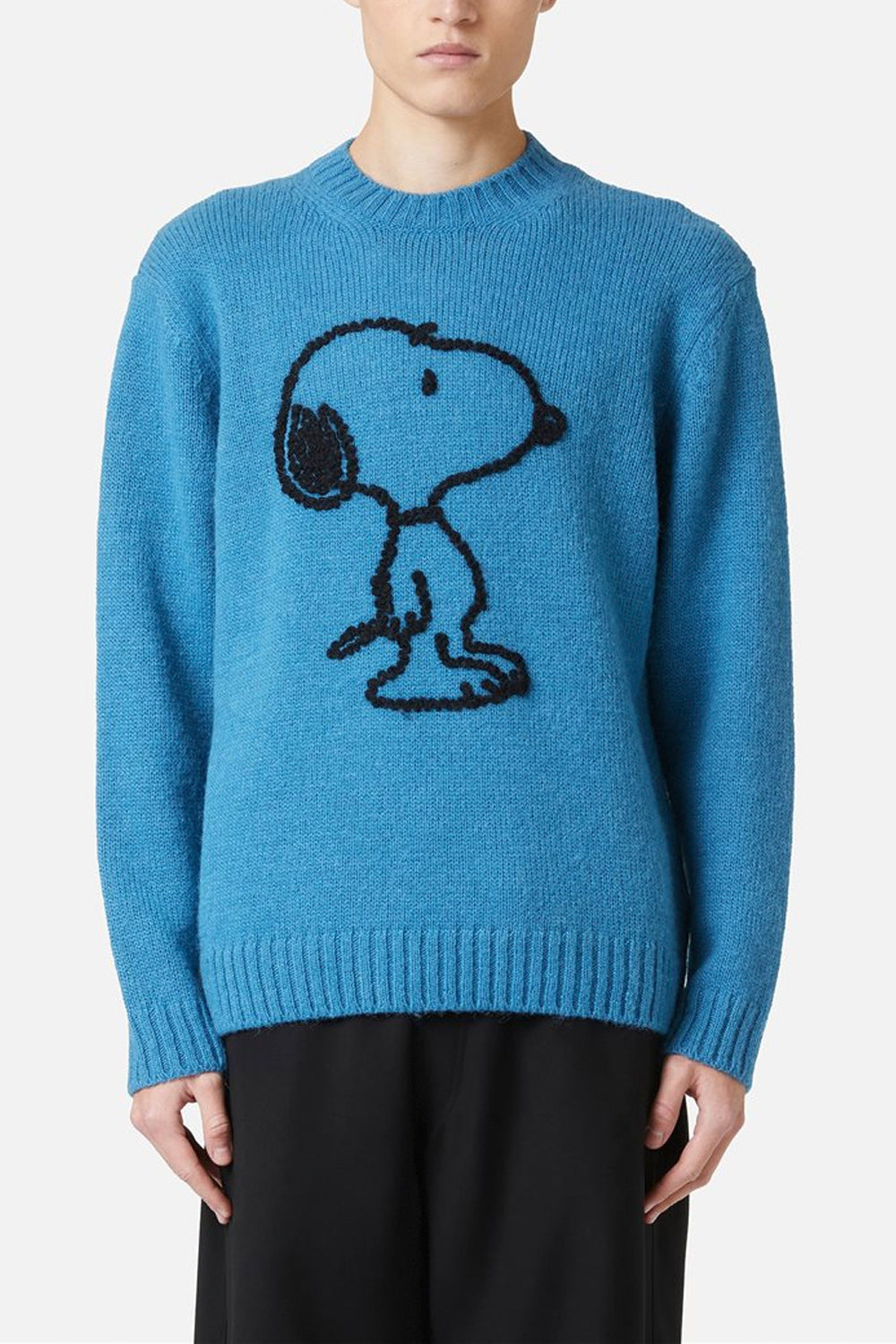 ICEBERG Maglia in lana e alpaca con ricamo