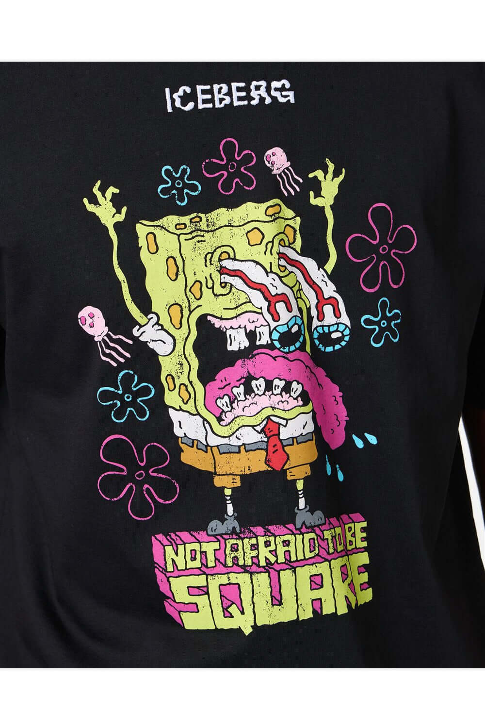 ICEBERG T-shirt regular fit con stampa SpongeBob Uncategorized ICEBERG