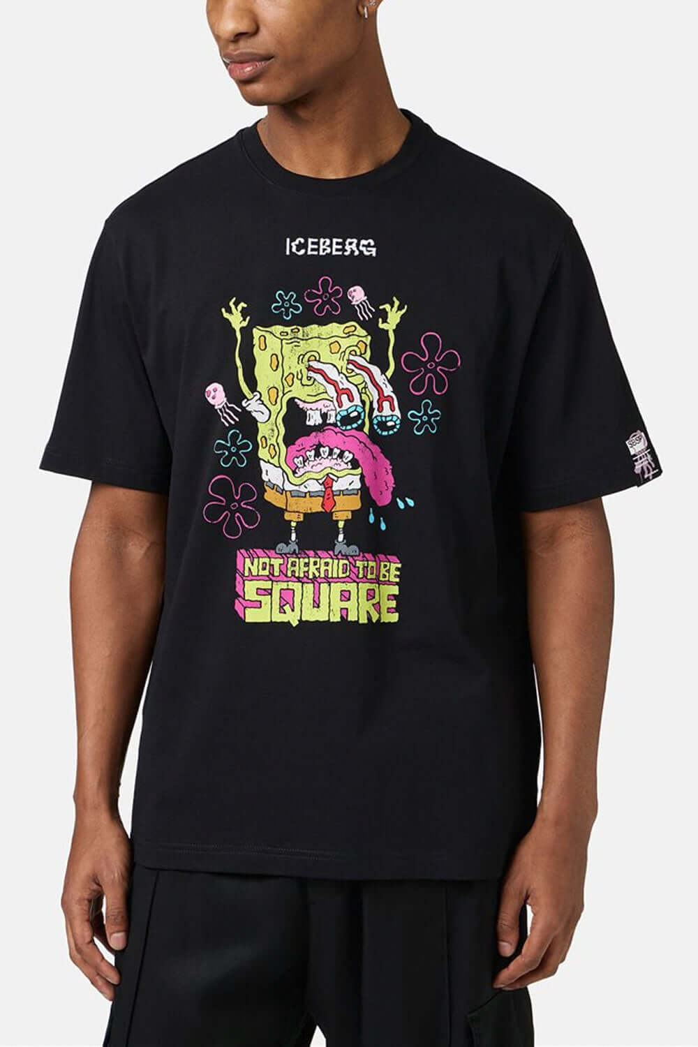 ICEBERG T-shirt regular fit con stampa SpongeBob Uncategorized ICEBERG