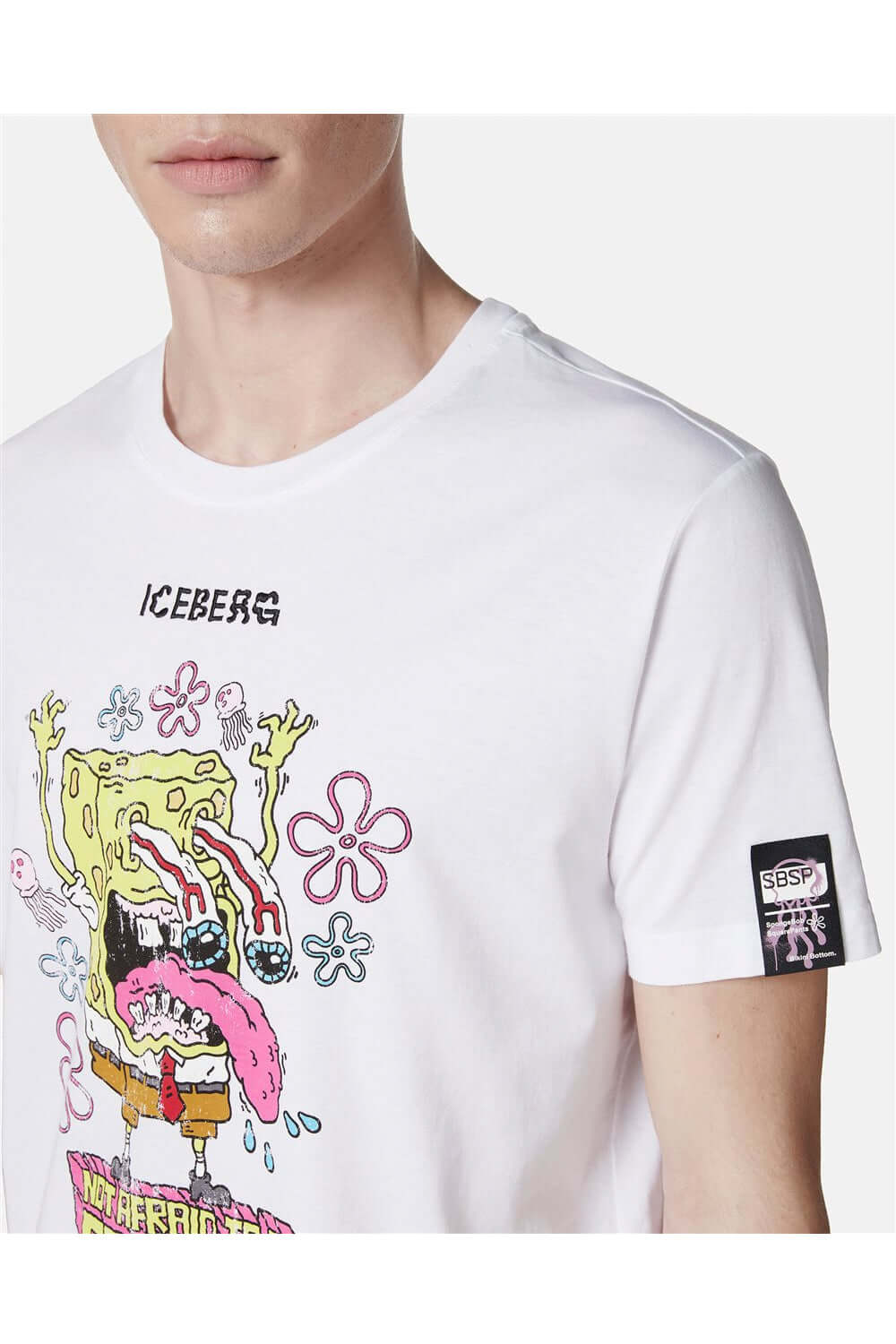 ICEBERG T-shirt regular fit con stampa SpongeBob Uncategorized ICEBERG