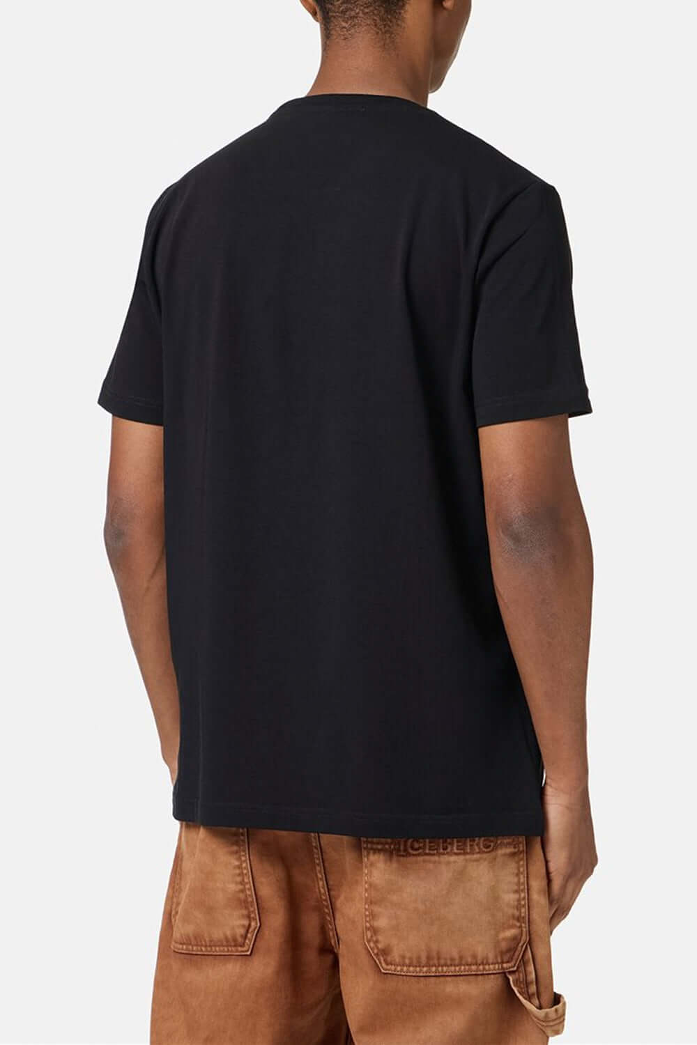 ICEBERG T-shirt regular fit in jersey stretch sostenibile