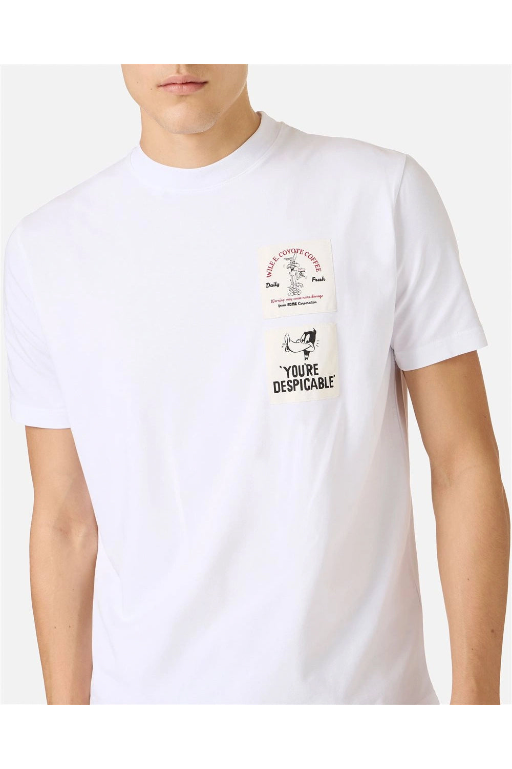 ICEBERG Tshirt in jersey di cotone con stampa Looney Tunes