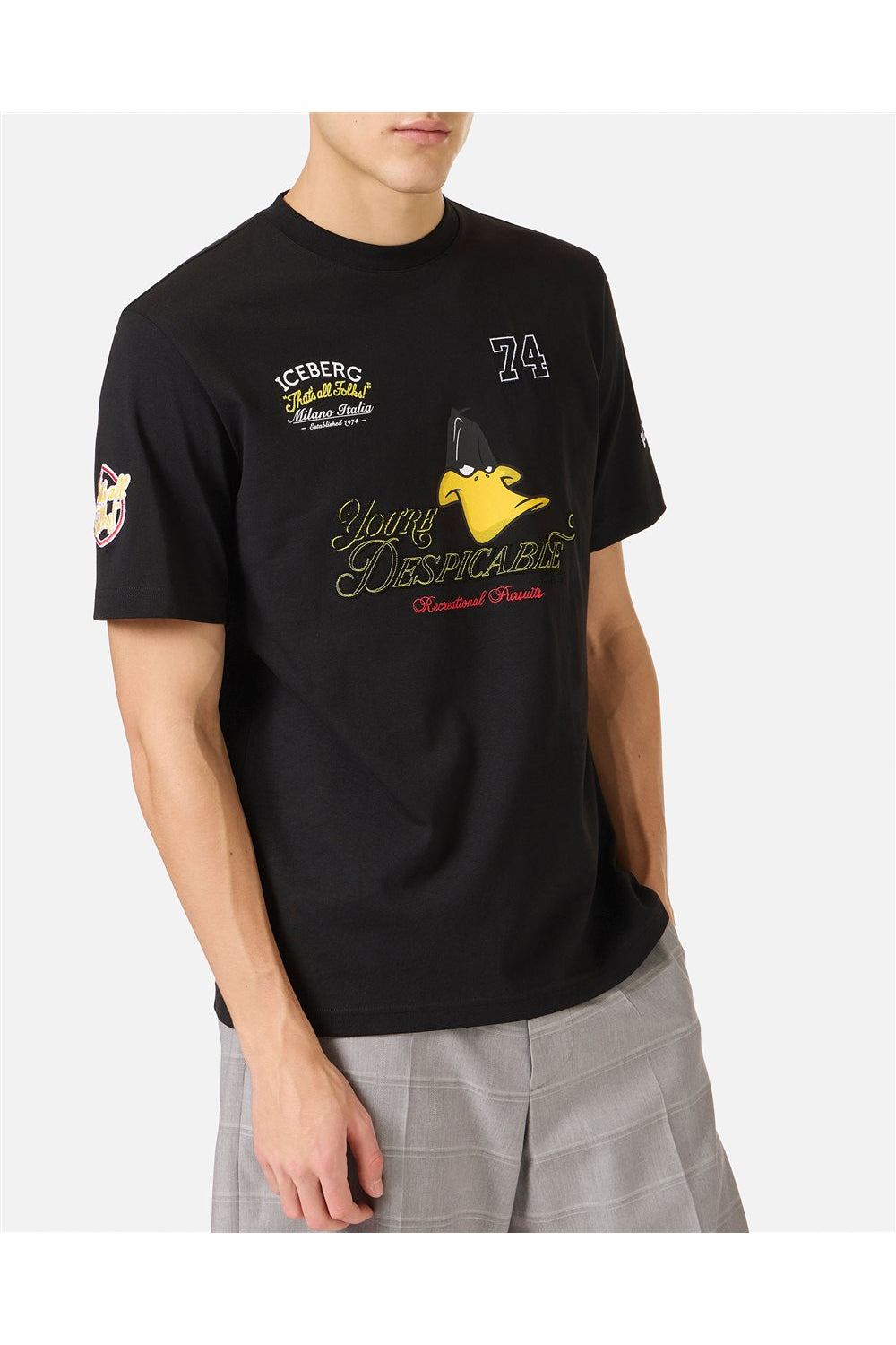 ICEBERG Tshirt in jersey regular fit con stampa Looney Tunes