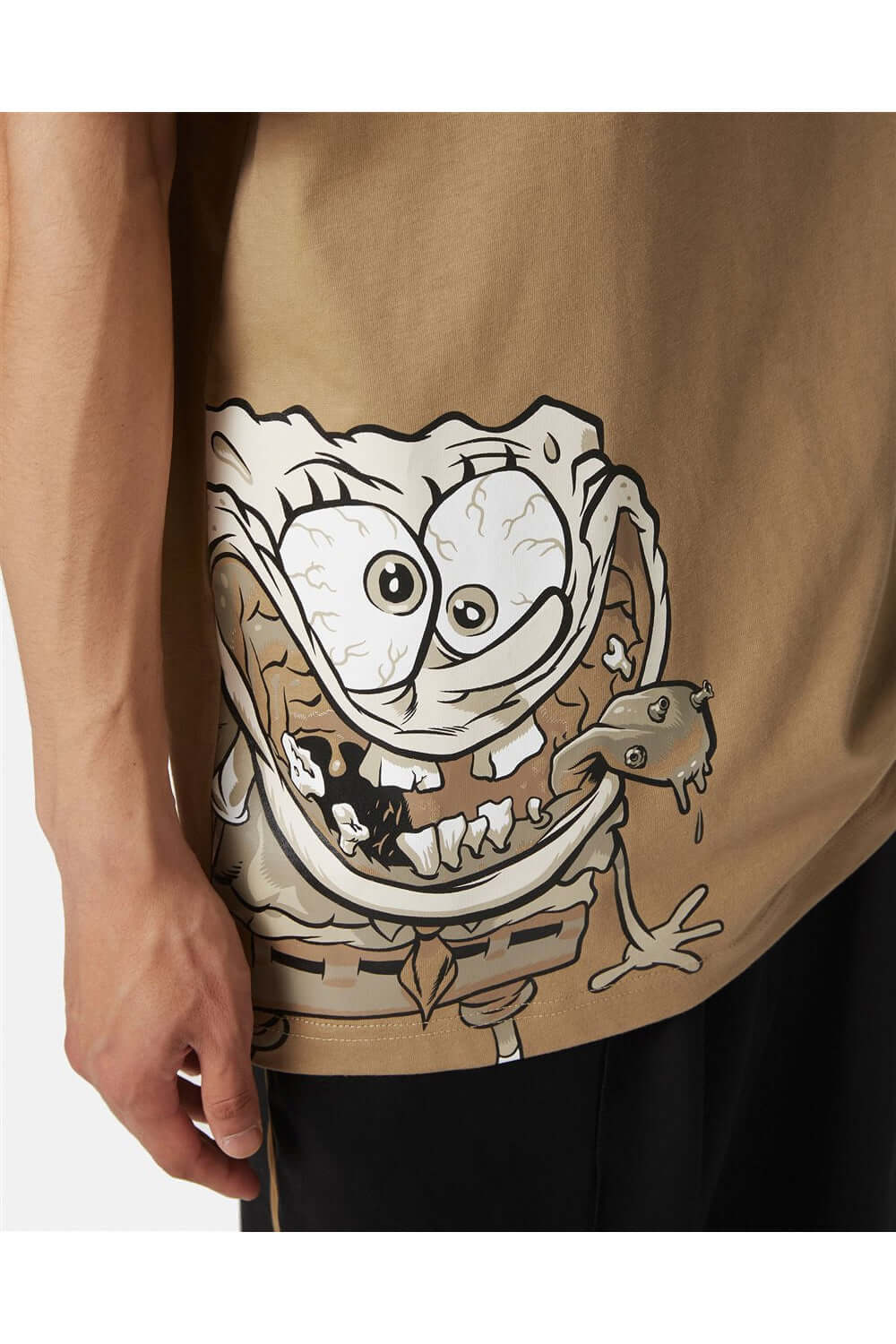ICEBERG T-shirt regular fit con stampa SpongeBob in jersey
