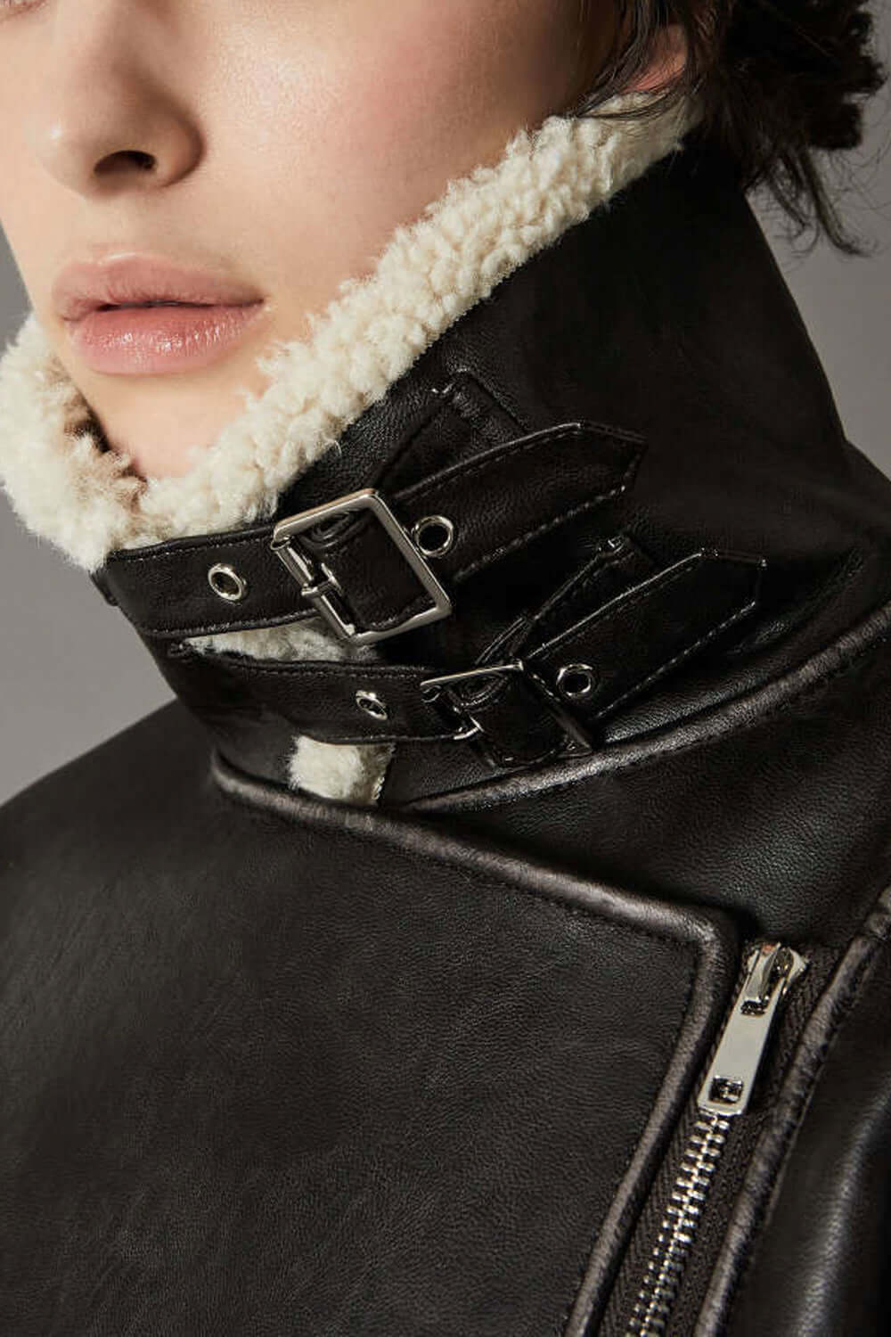 ISABELLE BLANCHE Ecomontone con dettagli delavè Uncategorized ISABELLE BLANCHE