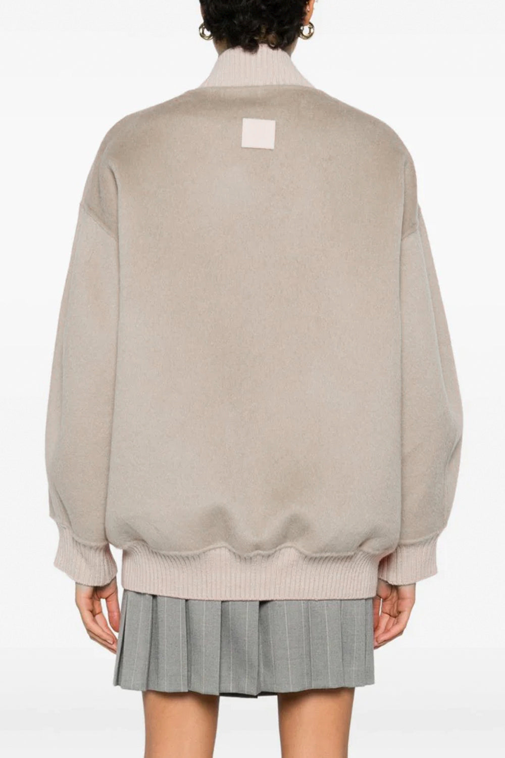 ISABELLE BLANCHE Giacca bomber in lana double