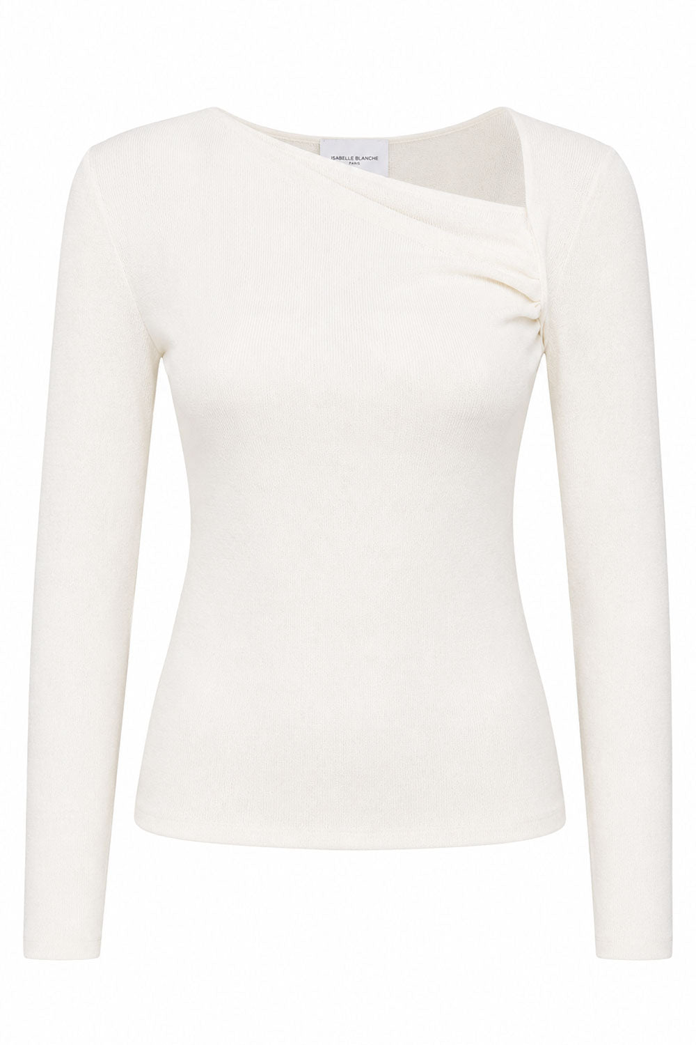 ISABELLE BLANCHE Sweater with gathered collar