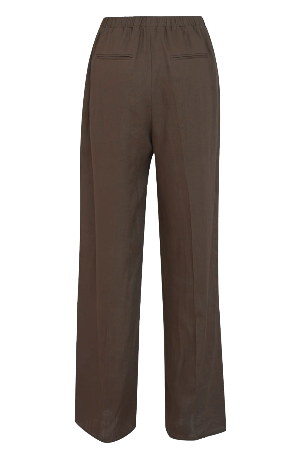 ISABELLE BLANCHE Pantalone in lino con elastico