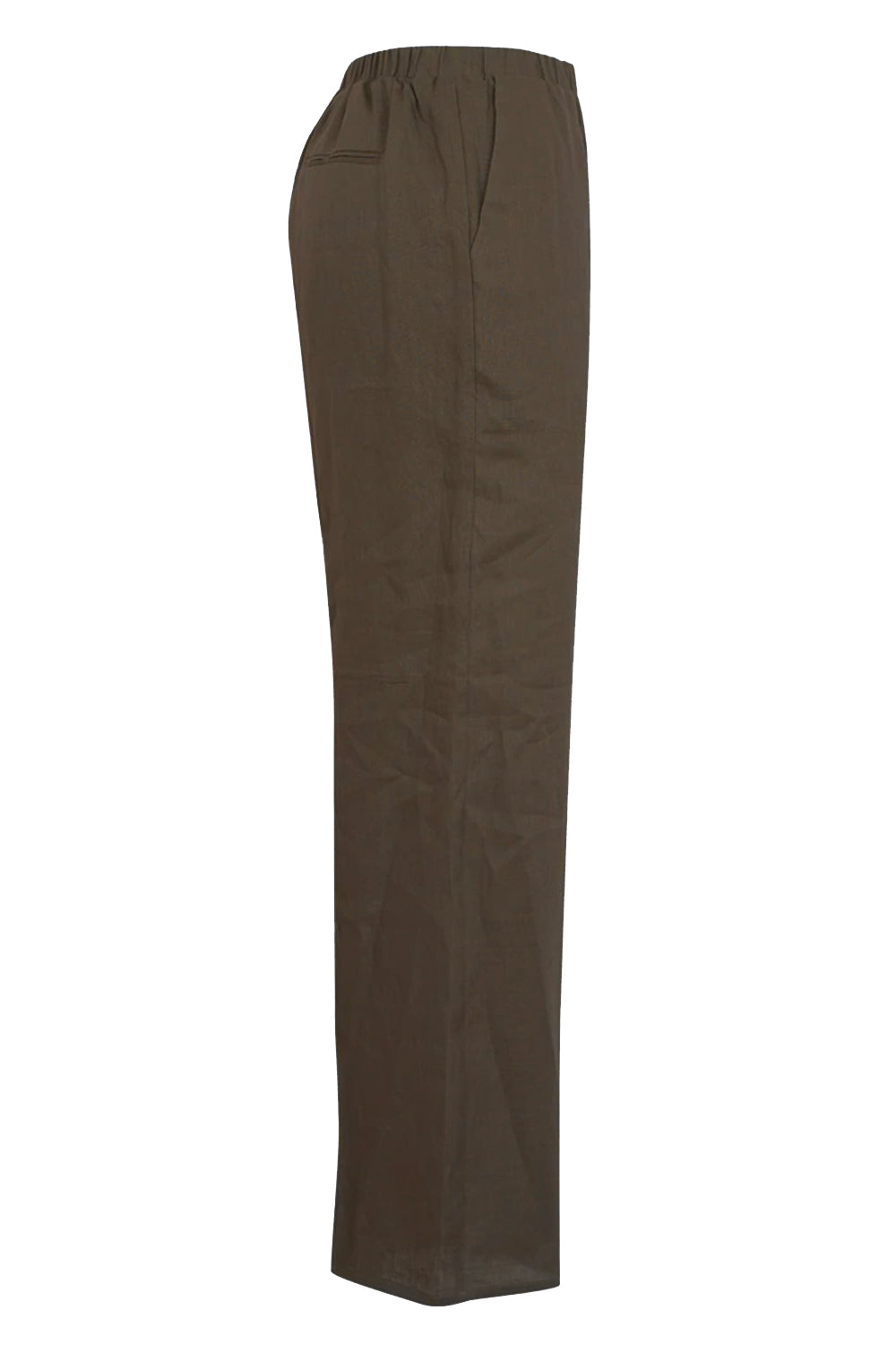 ISABELLE BLANCHE Pantalone in lino con elastico