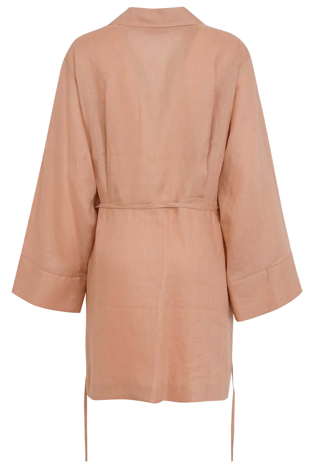 ISABELLE BLANCHE Abito in lino con dettaglio sangallo Uncategorized ISABELLE BLANCHE