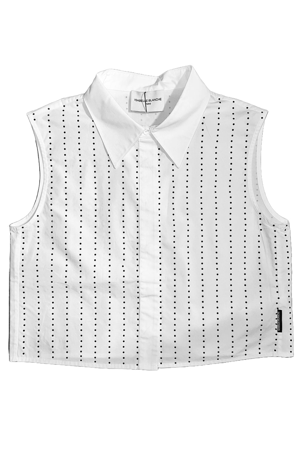 ISABELLE BLANCHE Camicia con applicazioni strass ISABELLE BLANCHE