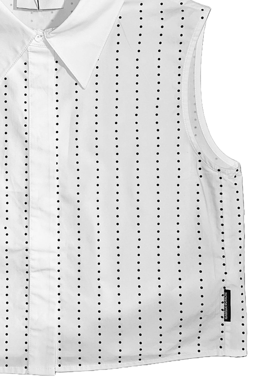 ISABELLE BLANCHE Camicia con applicazioni strass ISABELLE BLANCHE