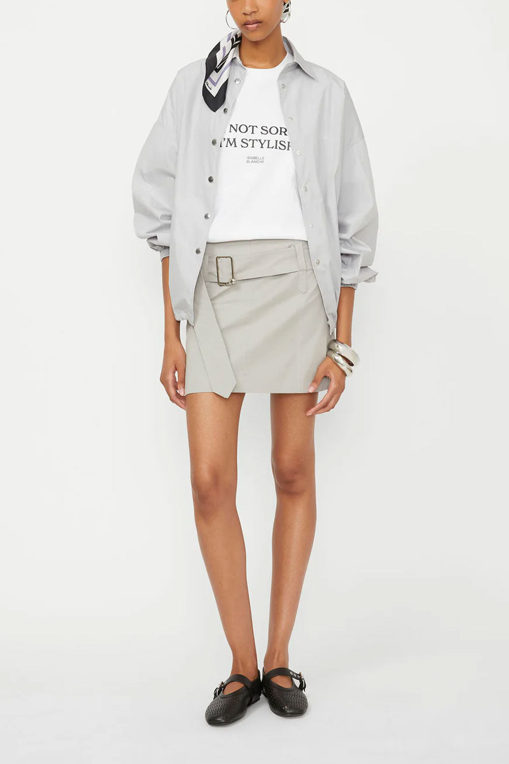 ISABELLE BLANCHE Camicia in cotone a righe
