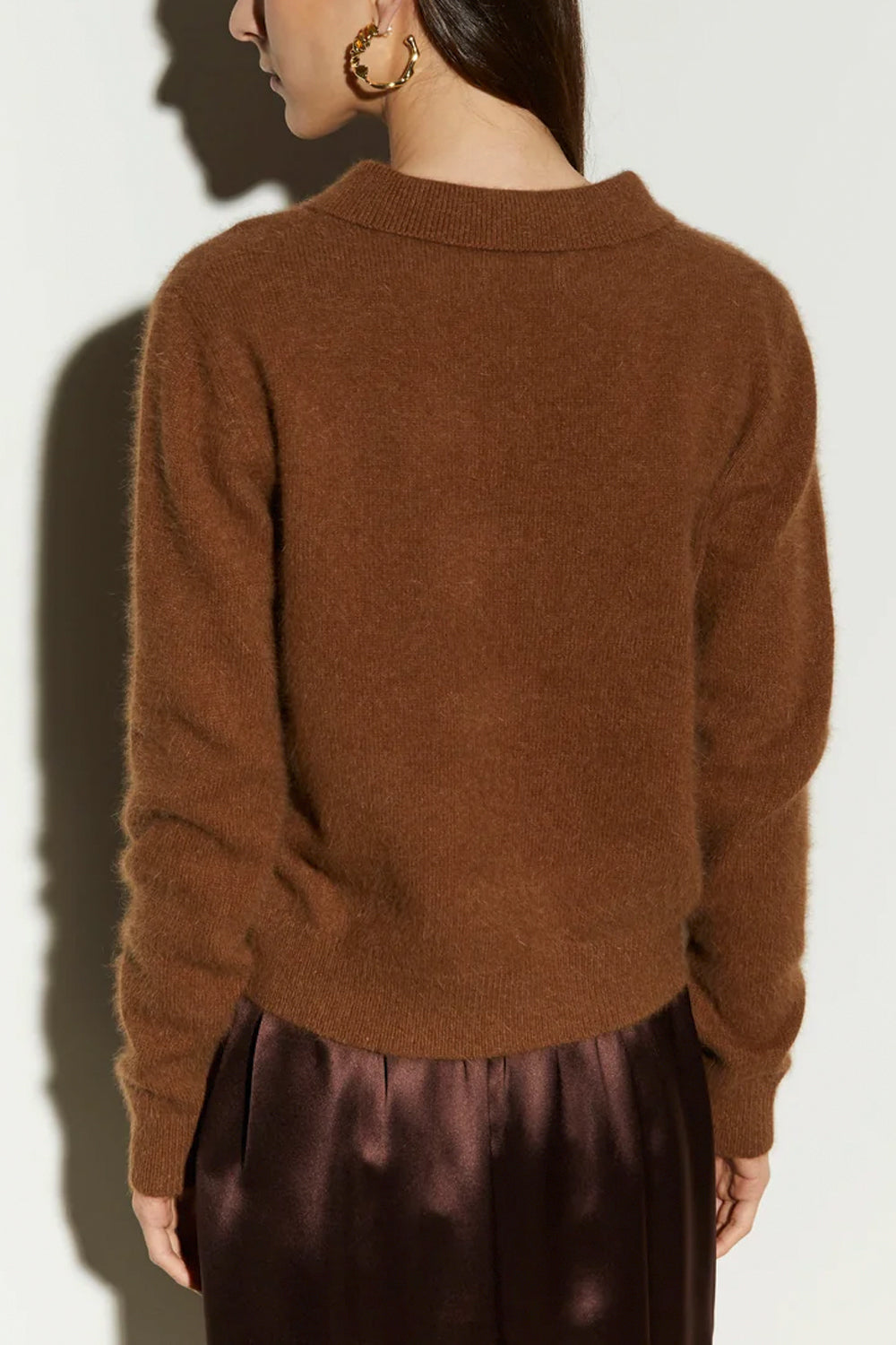 ISABELLE BLANCHE Maglia polo in filato fox