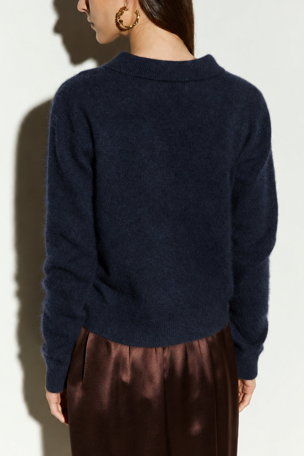 ISABELLE BLANCHE Maglia polo in filato fox