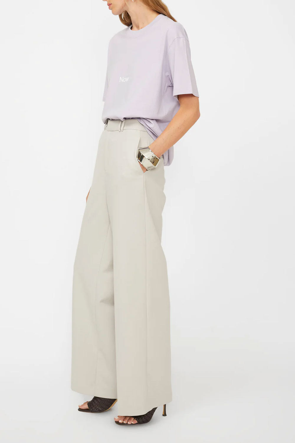 ISABELLE BLANCHE Pantalone sartoriale