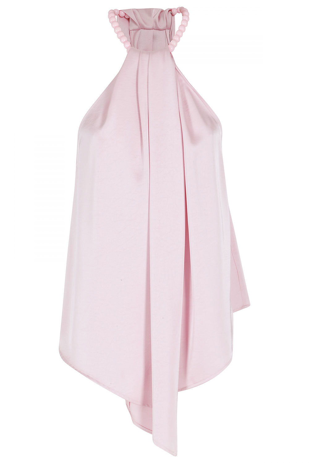 ISABELLE BLANCHE Top con collana di perle