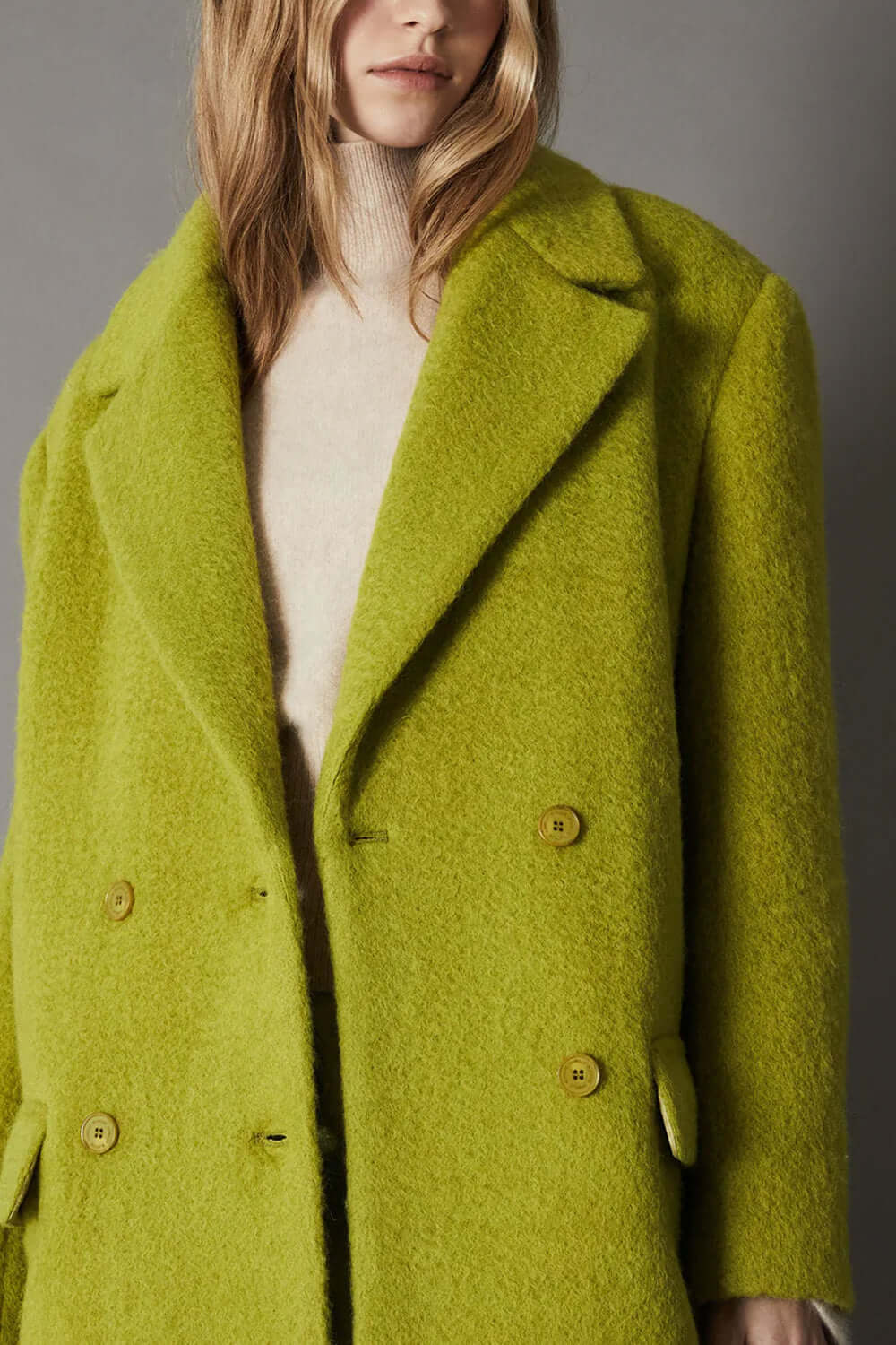 ISABELLE BLANCHE Cappotto corto con rever ampio