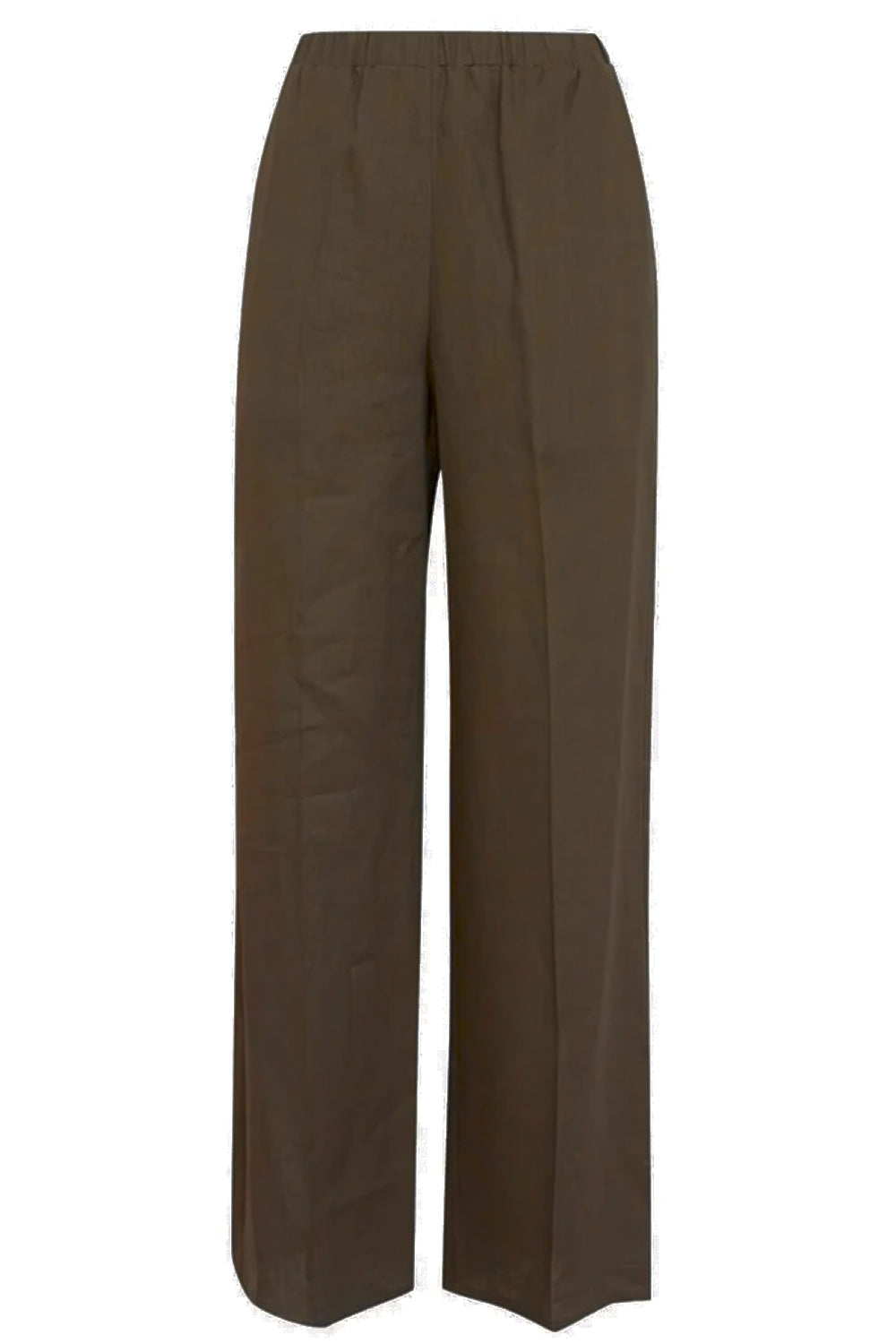 ISABELLE BLANCHE Pantalone in lino con elastico