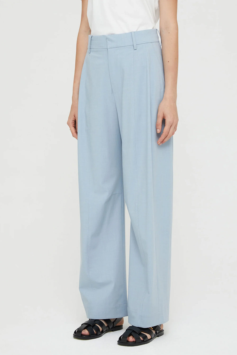 ISABELLE BLANCHE Pantalone taglio sartoriale