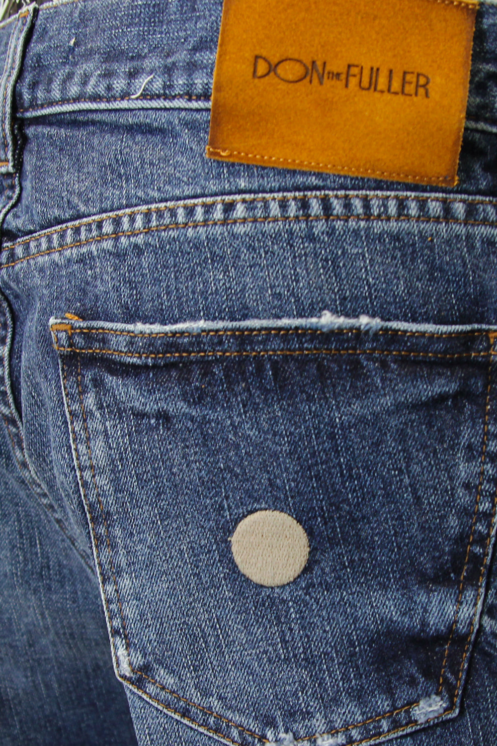 DON THE FULLER Jeans destroyed con sfumature
