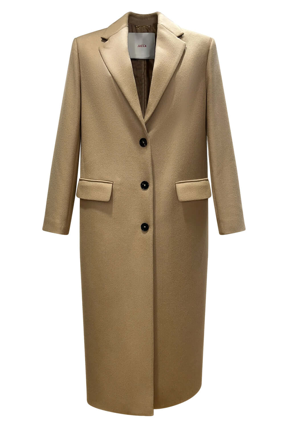 JUCCA Cappotto monopetto lana e cashmere Uncategorized JUCCA
