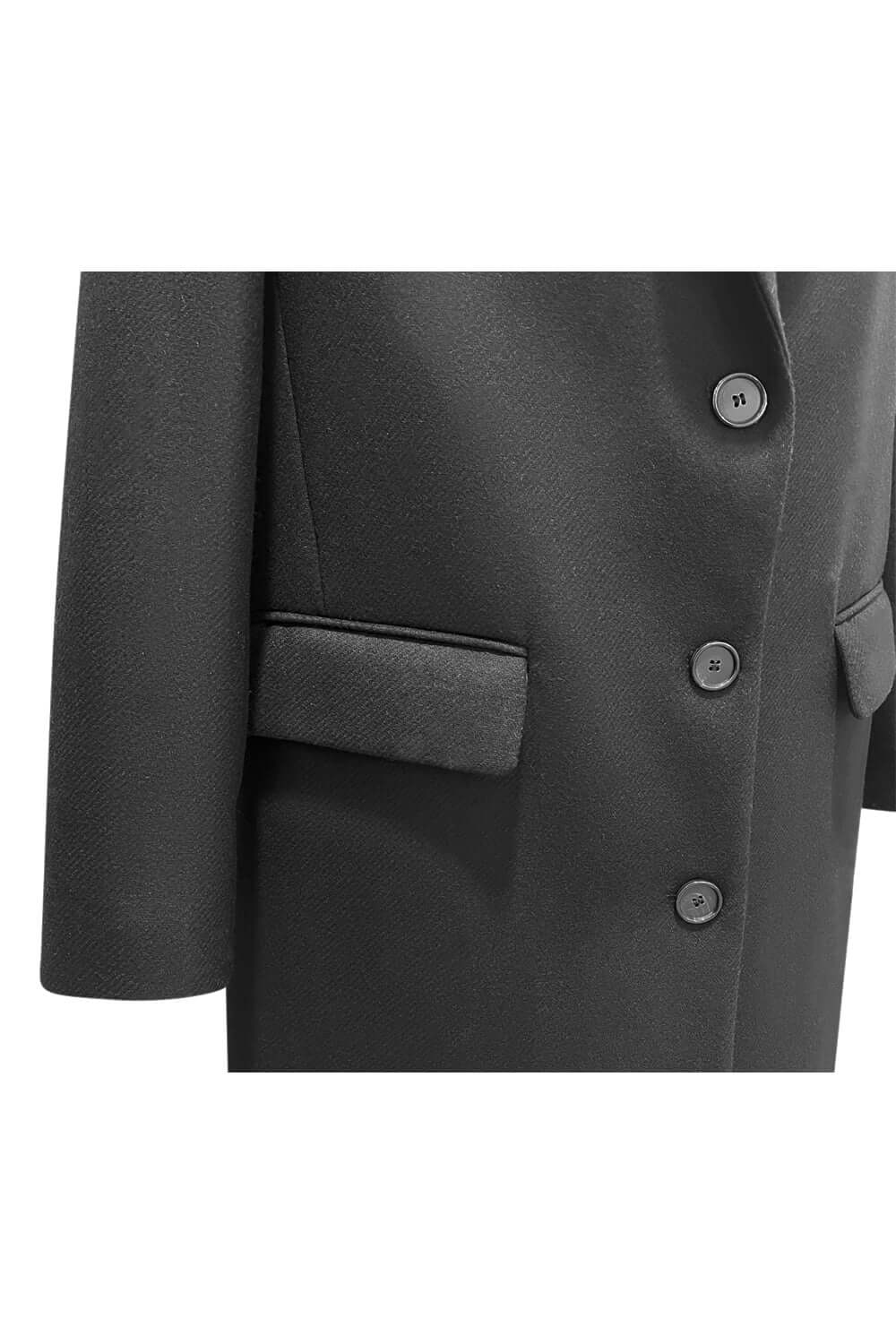 JUCCA Cappotto monopetto lana e cashmere Uncategorized JUCCA
