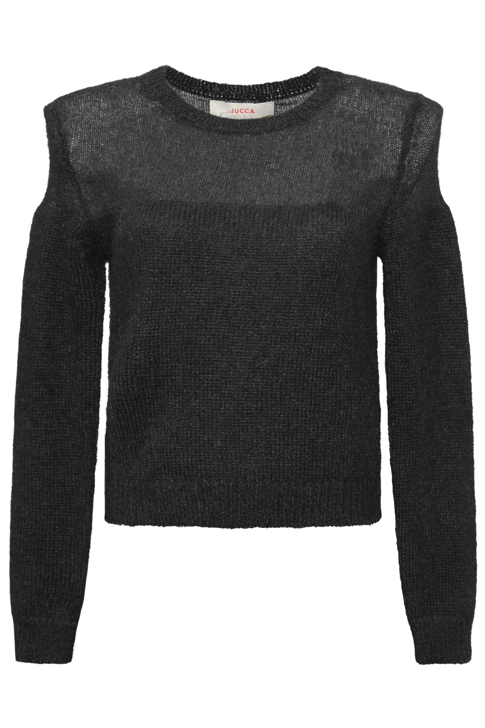 JUCCA Maglia in moher e alpaca con trasparenze JUCCA