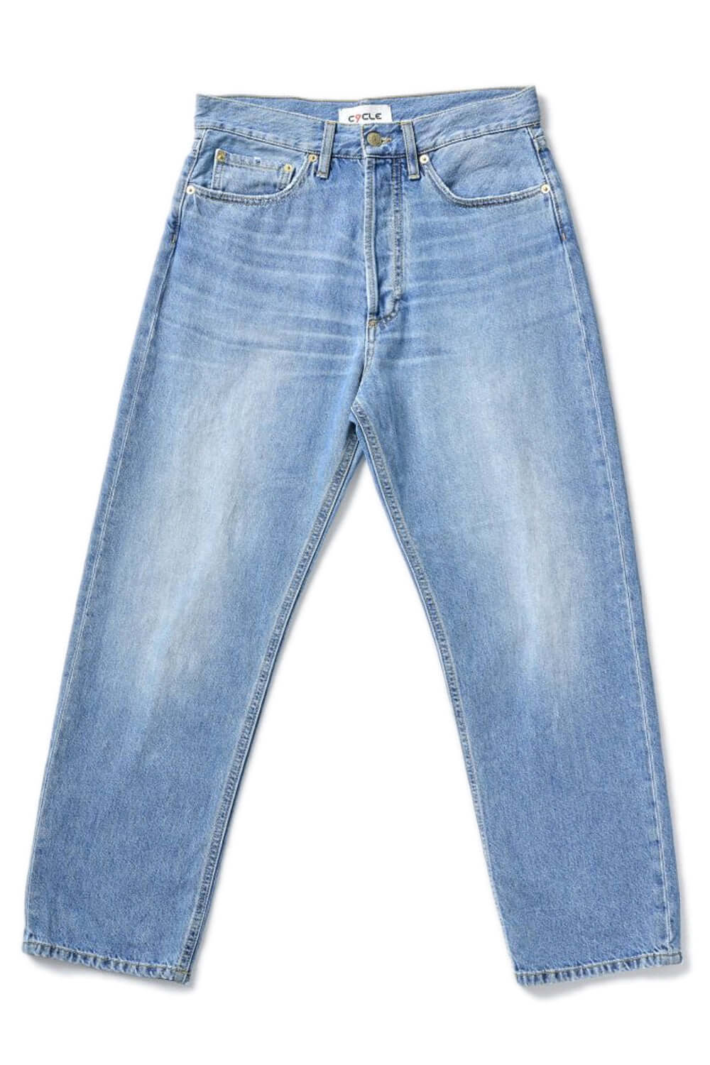 CYCLE Jeans Bella taglio dritto 352P552-07-Blu-26