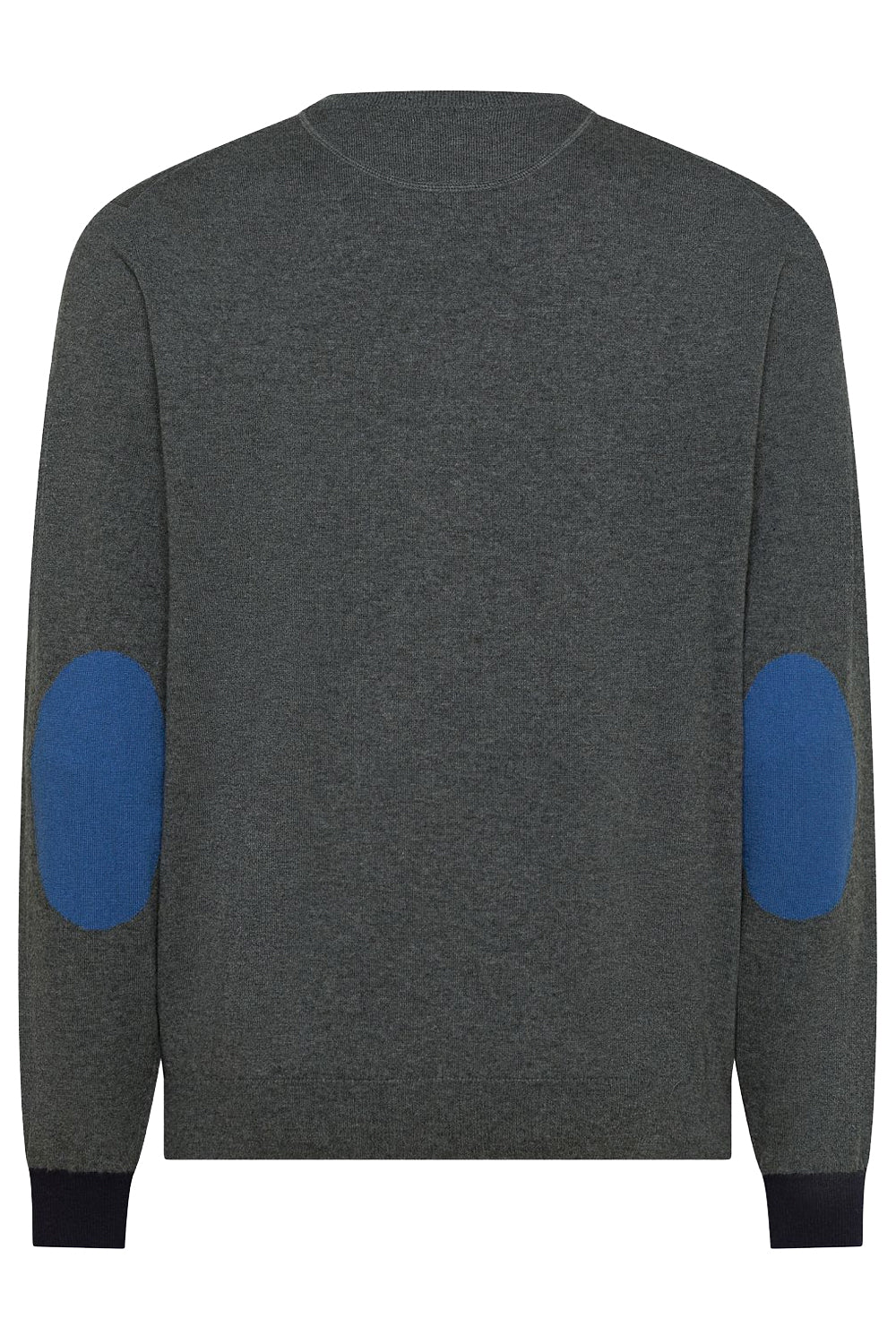 SUN 68 Maglia in cotone e lana con toppe