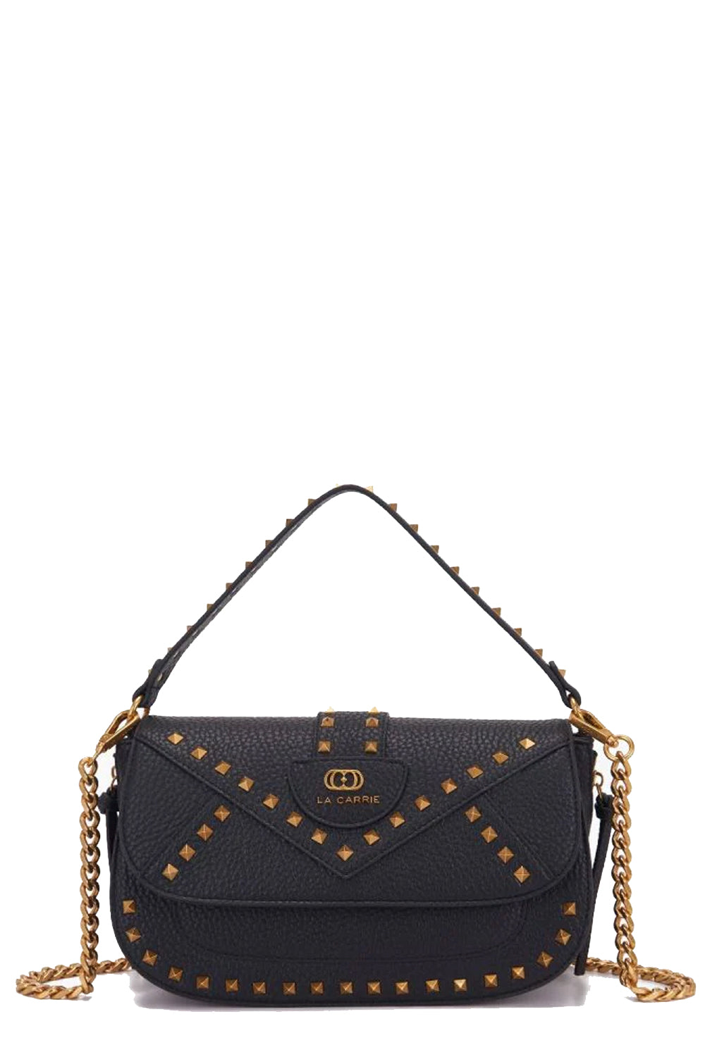 LA CARRIE Borsa thunder con borchie 142M-GG-440-BLACK-Nero-UNI