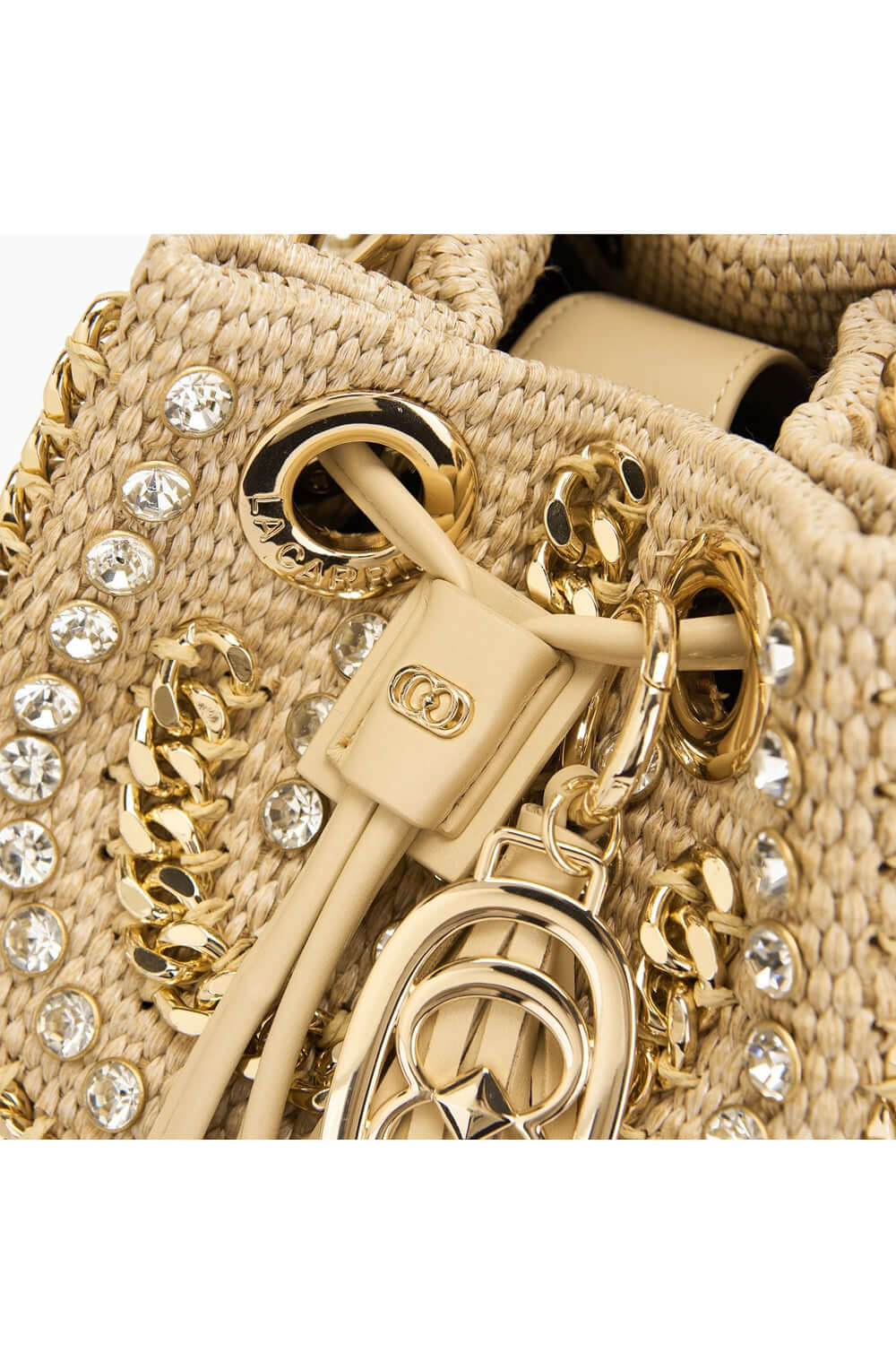 LA CARRIE Secchiello Mirror grande Satchel Bags LA CARRIE