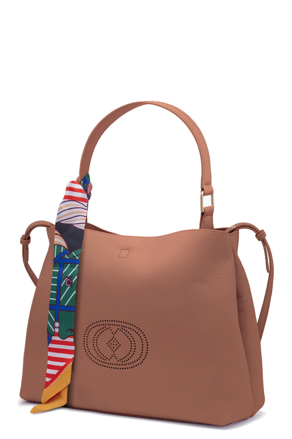 LA CARRIE Borsa shopper drilled
