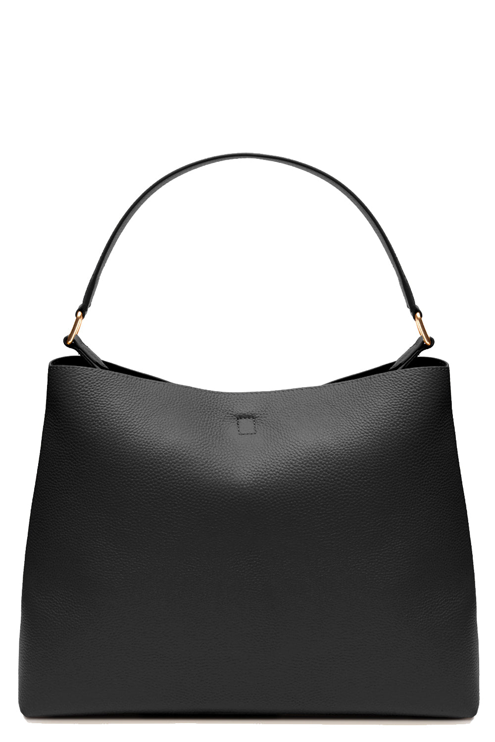LA CARRIE Borsa shopper in pelle con logo traforato Uncategorized LA CARRIE
