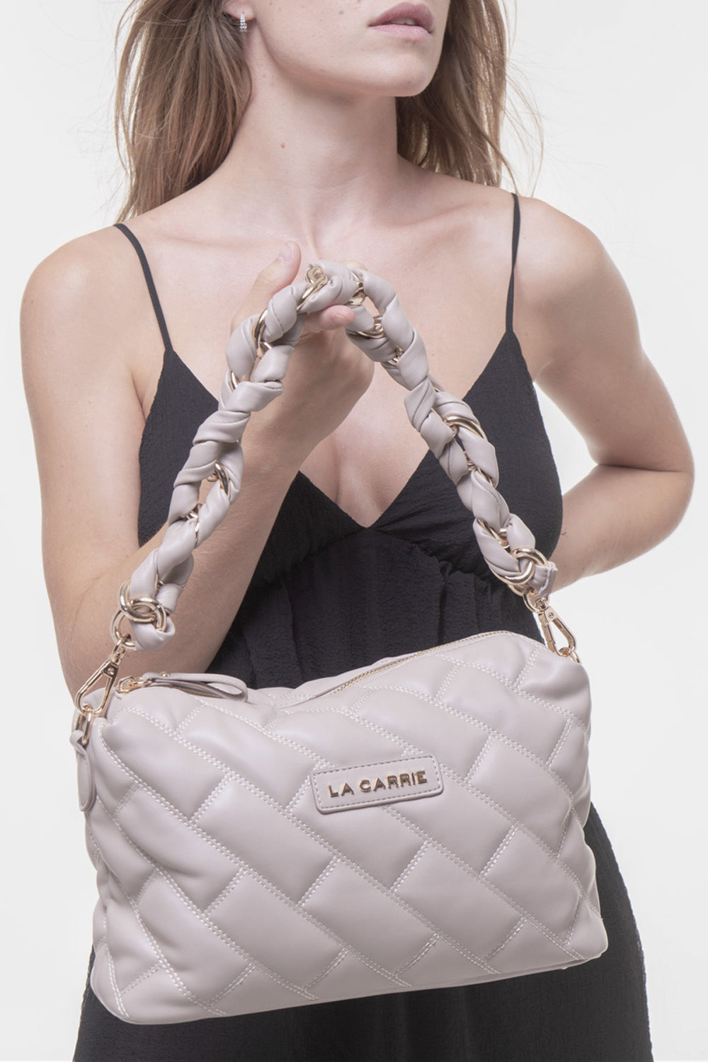 LA CARRIE Borsa Touchy trapuntata