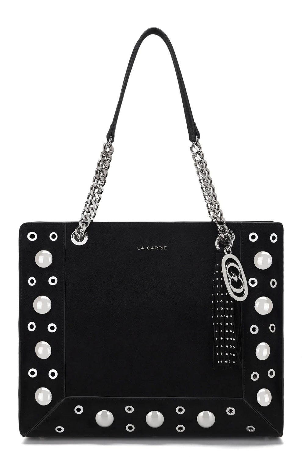 LA CARRIE Borsa shopping in suede Ethnic