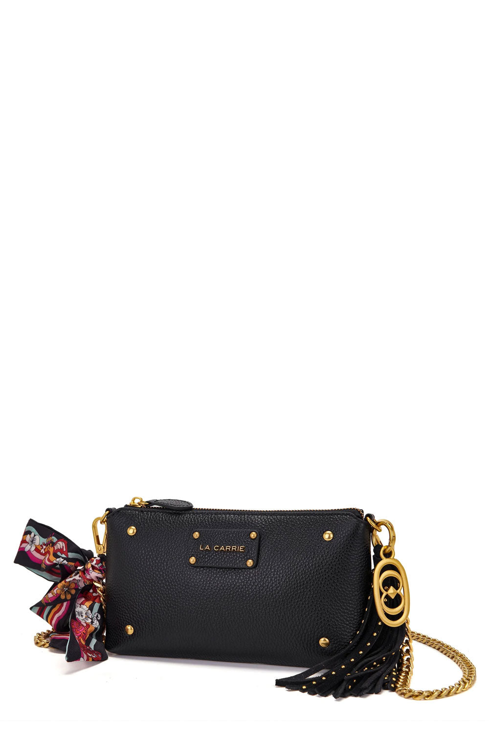 LA CARRIE Portafoglio con tracolla e foulard
