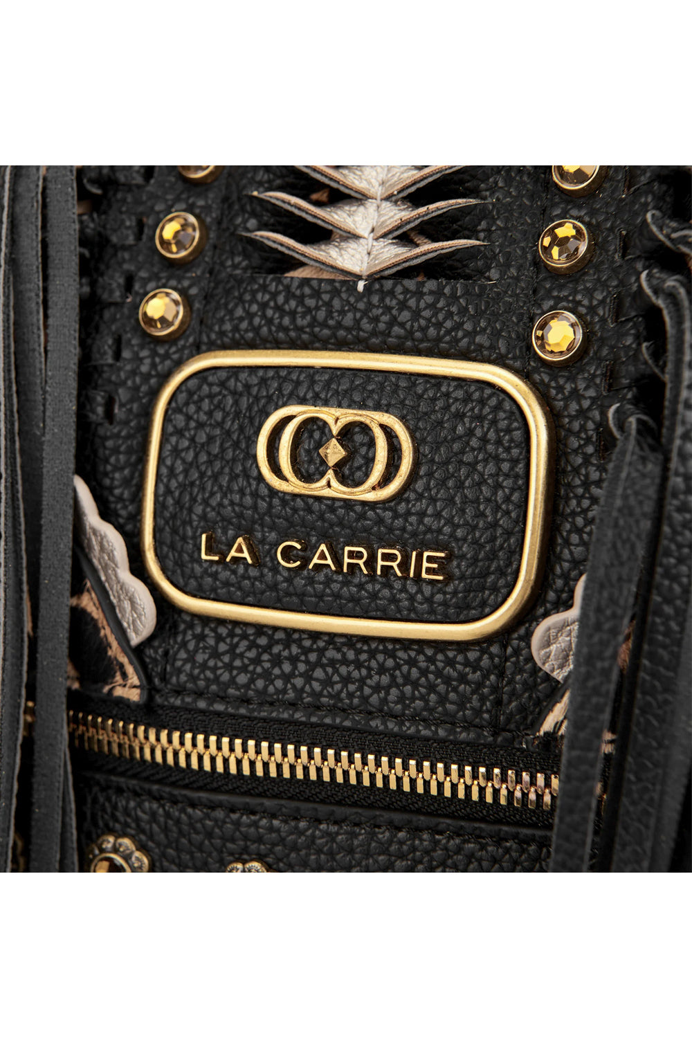 LA CARRIE Secchiello Jungle con texture leopardato