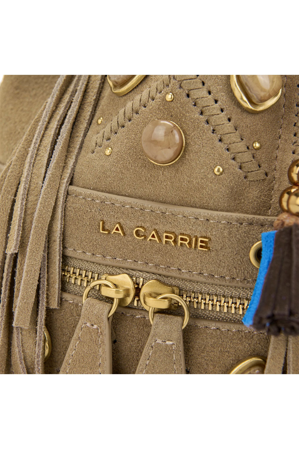 LA CARRIE Secchiello Jungle in suede