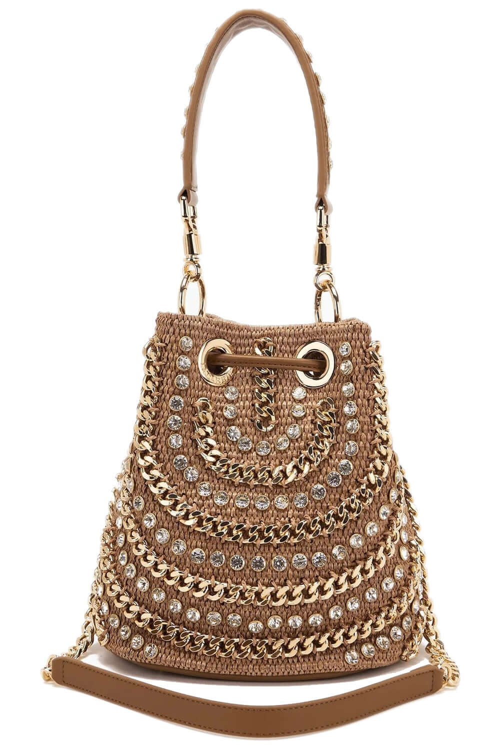 LA CARRIE Secchiello Mirror grande Satchel Bags LA CARRIE