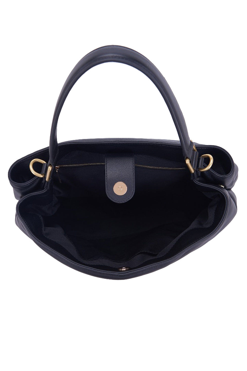 LA CARRIE Shopper in pelle con logo intrecciato Uncategorized LA CARRIE