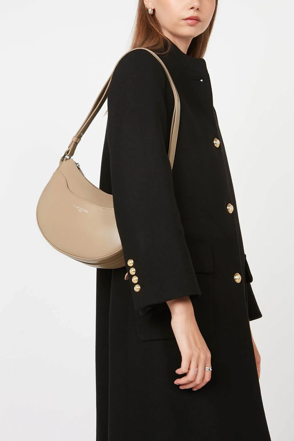 LANCASTER Borsa mezza lunga in pelle Suave Ace