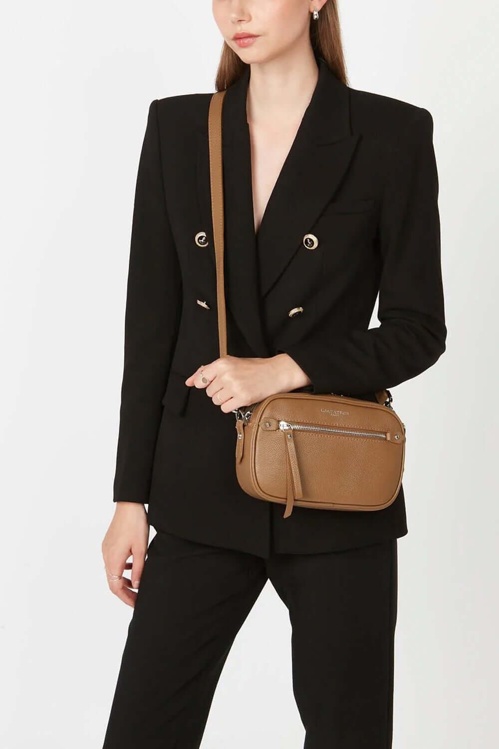 LANCASTER Borsa Camera Bag Firenze: Eleganza in Pelle