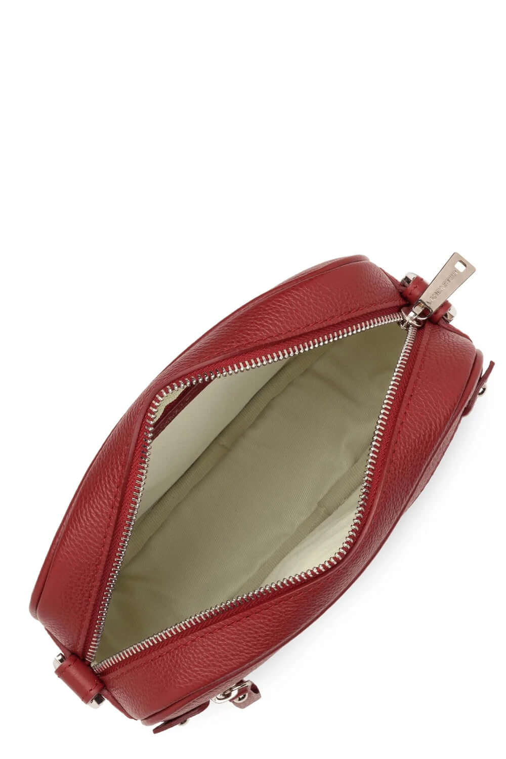 LANCASTER Borsa Camera Bag Firenze: Eleganza in Pelle Rossa