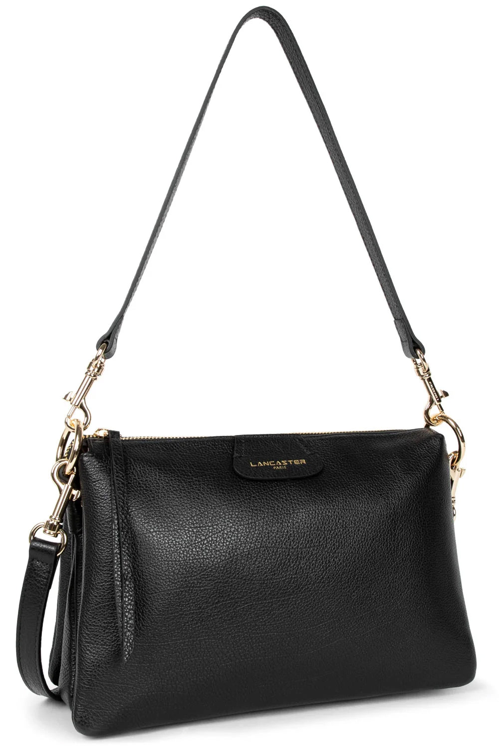 LANCASTER Borsa grande Pouch in pelle granulata