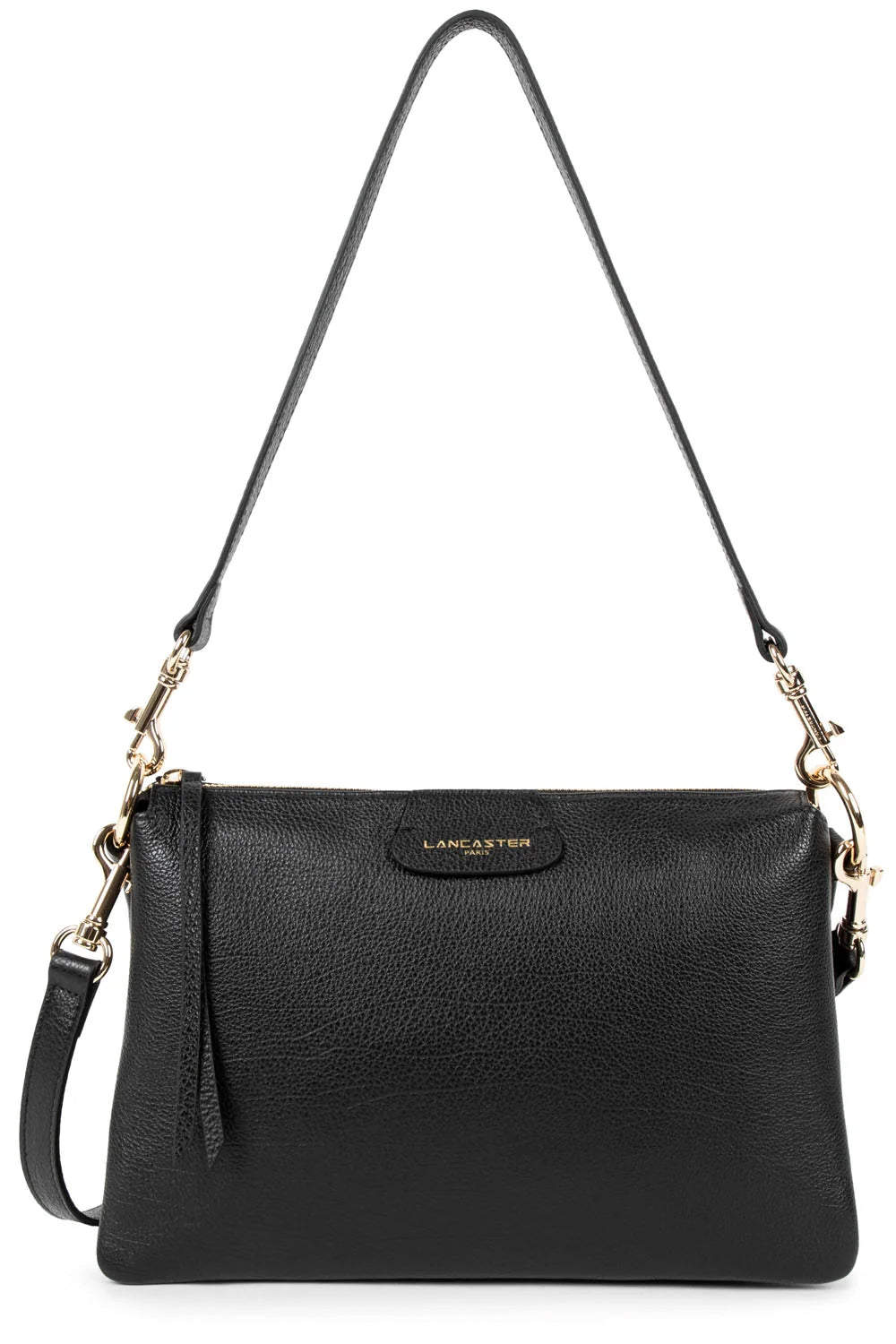 LANCASTER Borsa grande Pouch in pelle granulata