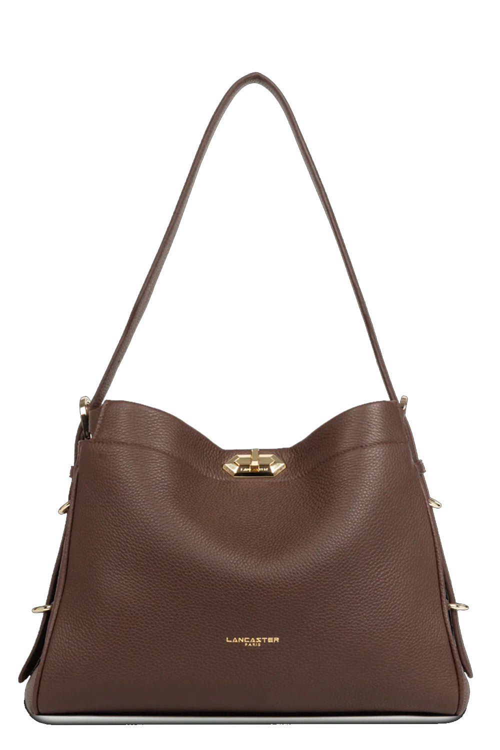 LANCASTER Borsa Hobo grande in pelle pieno fiore