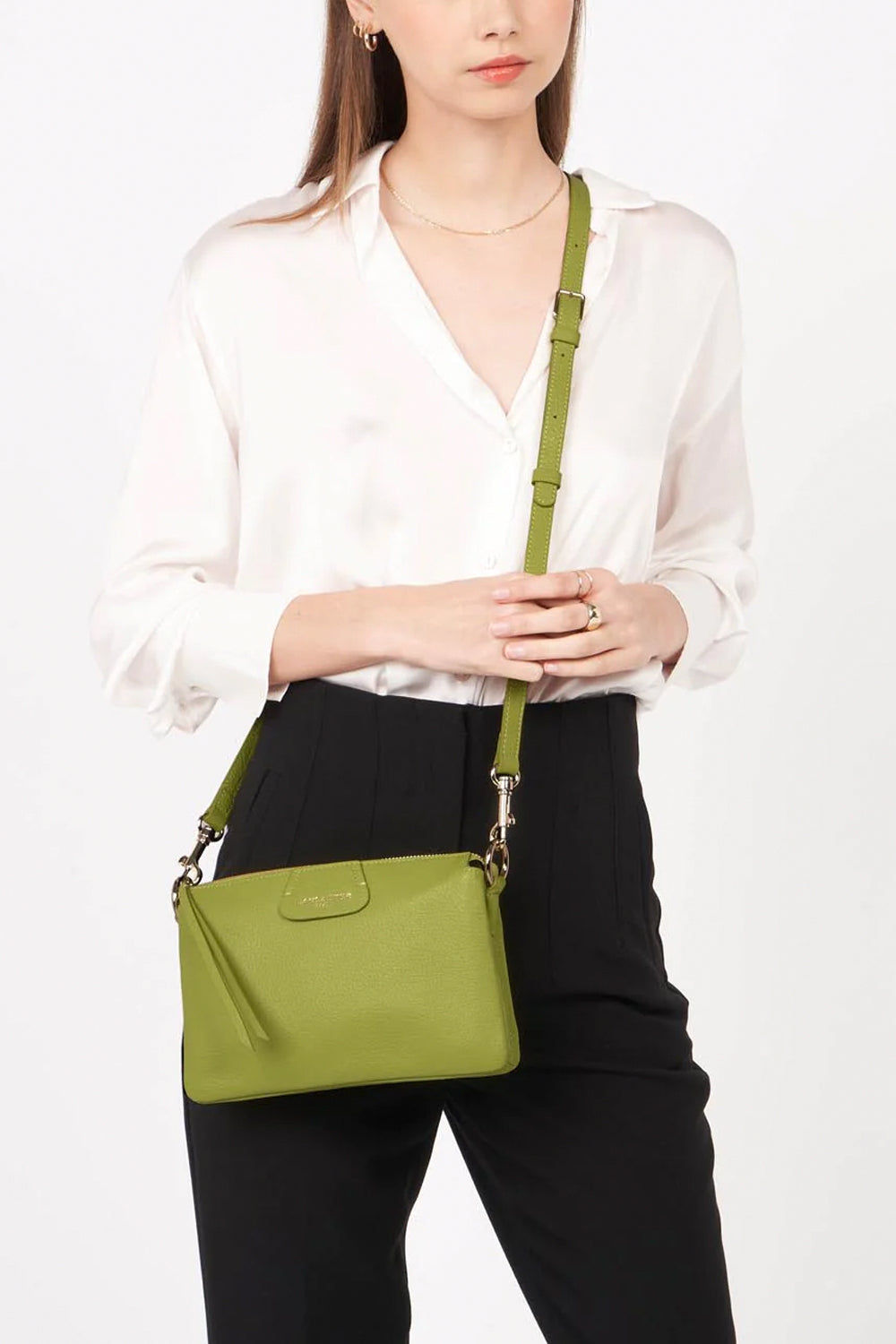 LANCASTER Borsa Pochette Dune: Eleganza in Pelle