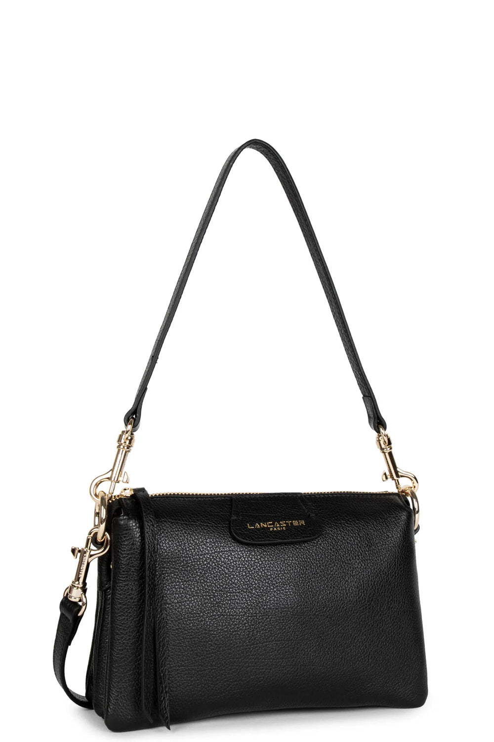 LANCASTER Borsa media Pouch in pelle granulata