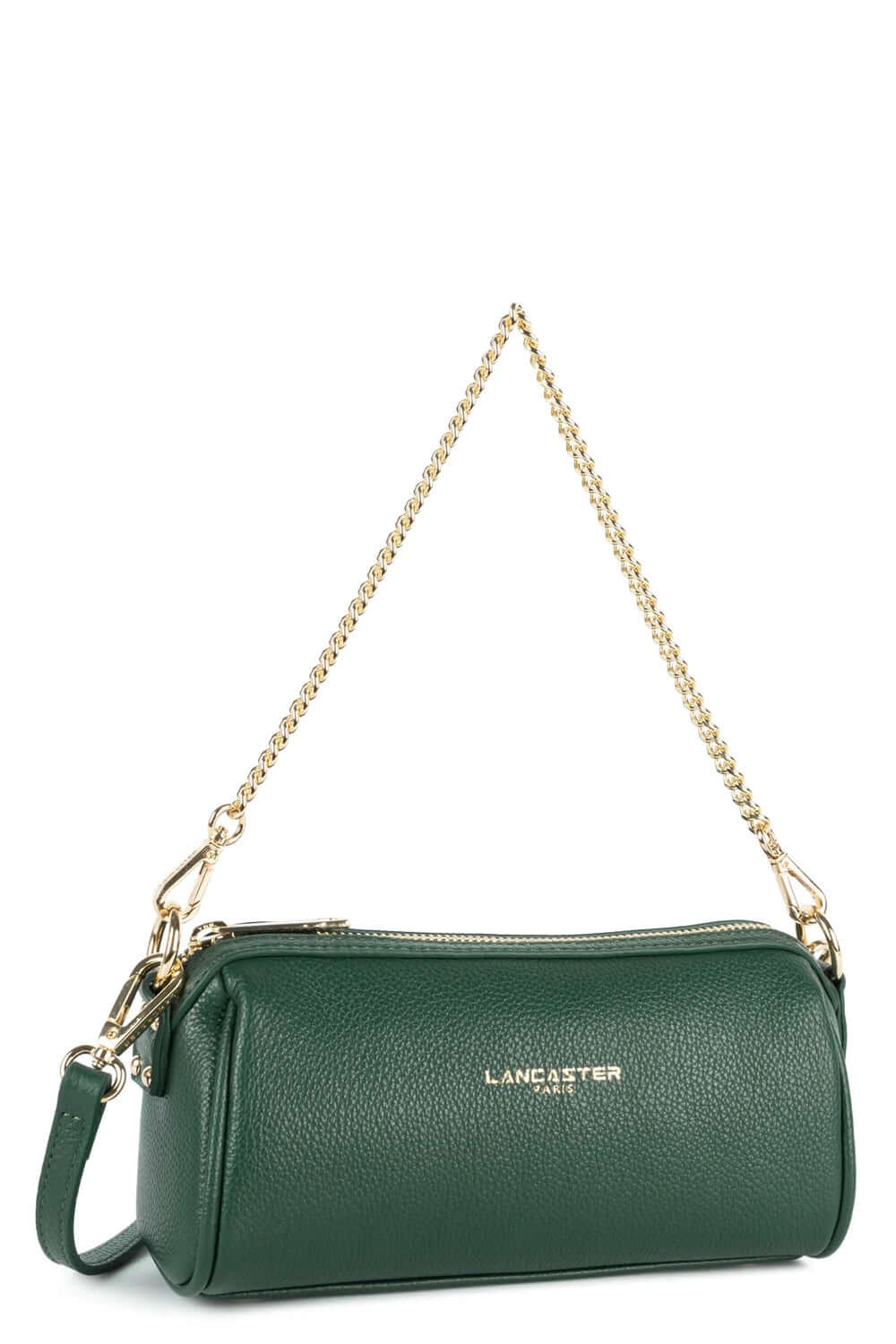 LANCASTER Borsa Trotter Milano Ava: Eleganza in Pelle Verde